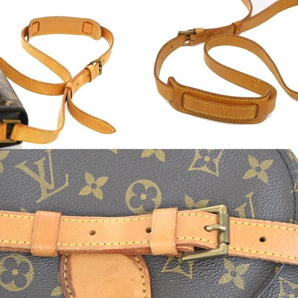 LOUIS VUITTON Saint Cloud GM Shoulder Bag Monogram Leather Brown M51242 39EF675 - Picture 8 of 15